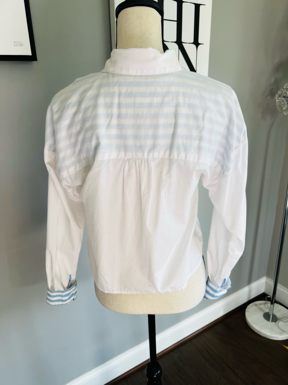 Maeve by Anthropology Tie-Front Button Down Shirt - Picture 5 of 9